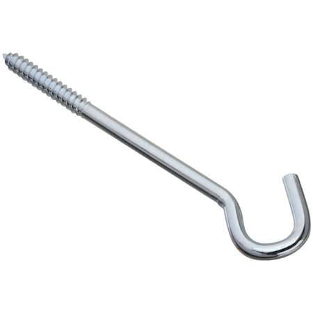 National 3/8 In. x 8 In. Steel Screw Hook N220897